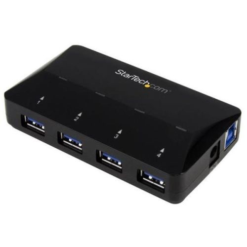 Startech Hub USB 3.0 a 4 Porte - 2,4 A