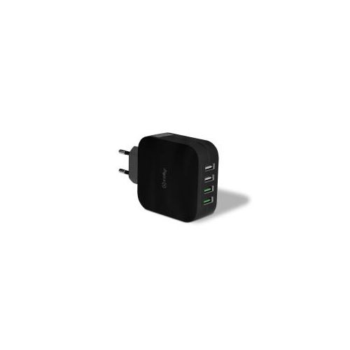 Celly TC4USBTURBO - 4 USB-A Wall Charger 22.5W [TURBO]