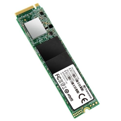 Transcend TS128GMTE110S - SSD M.2 2280 da 128GB, PCIe Gen3x4, NVMe, 3D TLC, senza DRAM