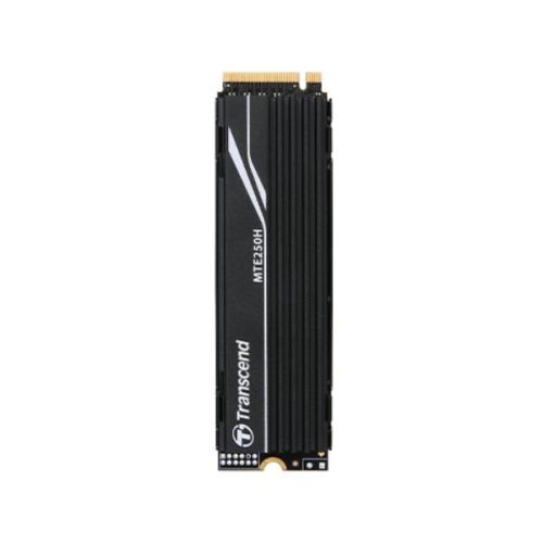 Transcend TS1TMTE250H - SSD M.2 2280 da 1TB, PCIe Gen4x4, NVMe, 3D TLC, con DRAM & dissipatore in alluminio