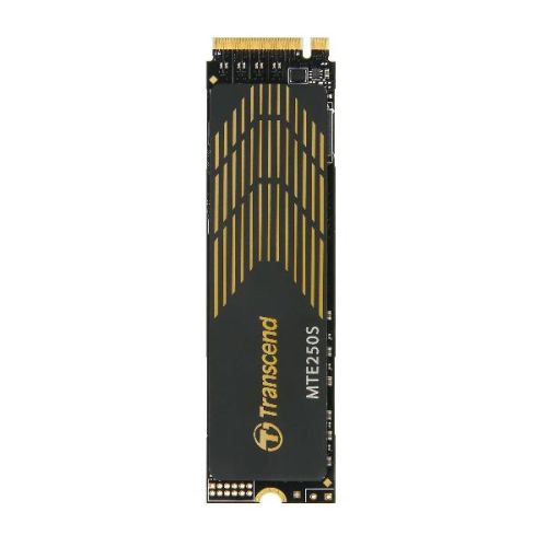 Transcend TS1TMTE250S - SSD M.2 2280 da 1TB, PCIe Gen4x4, NVMe, 3D TLC, con DRAM & dissipatore al grafene