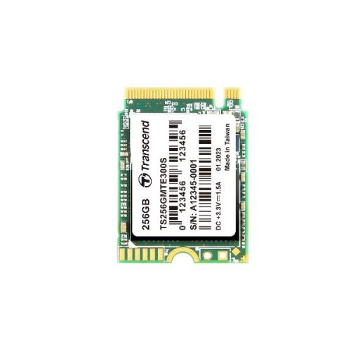 Transcend TS256GMTE300S - SSD M.2 2230 da 256GB, PCIe Gen3x4, NVMe, 3D TLC, senza DRAM