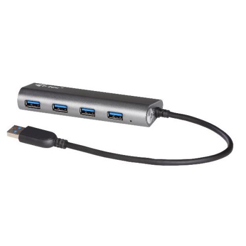 I-Tec HUB USB 3.0 Metal a 4 Porte - alimentato