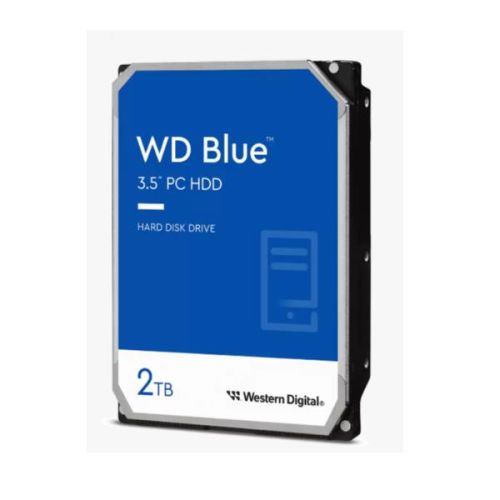 Western Digital WD BLUE PC Desktop HDD 2TB SATA Cache 64MB