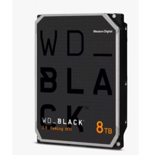 Western Digital WDBLACK 3.5" Gaming HDD 8TB - 128MB CACHE