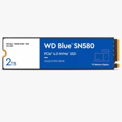 Western Digital WD BLUE 2TB SSD SN580 NVME