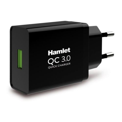 Hamlet XPWCU118QC -ALIMENTATORE USB 3.0 QUICK CHARGER 18W