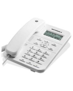 Motorola TELEFONO FISSO CT202 BIANCO (CON DISPLAY)