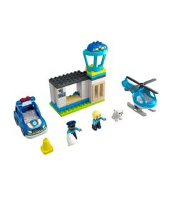 Lego Stazione di Polizia ed elicottero