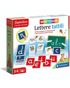 Clementoni Montessori - Lettere Tattili