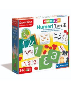 Clementoni Montessori - Numeri Tattili