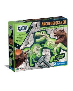 Clementoni Archeogiocando - T-Rex e Triceratopo
