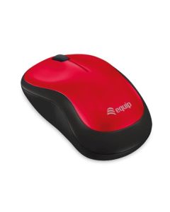 EQUIP EQUIP - MOUSE OTTICO WIRELESS COMFORT 1200DPI (Rosso)