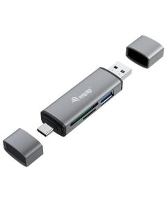 EQUIP EQUIP - LETTORE DI SCHEDE CON HUB USB 3.0 ALL IN ONE OTG