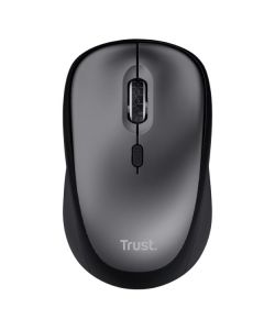 Trust YVI+ MOUSE WIRELESS SILENZIOSO - 83% PLASTICA RICICLATA - DURATA BATTERIA 12 MESI - NERO