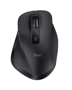 Trust FYDA  MOUSE WIRELESS RICARICABILE - 50% PLASTICA RICICLATA - NERO