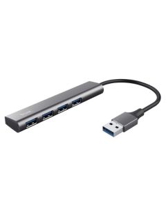 Trust HALYX HUB USB-A 3.2 A 4-PORTE USB 3.2 - ALLUMINIO