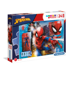 Clementoni Marvel Spider-Man - 24 pezzi - Supercolor Puzzle