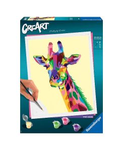 Ravensburger Creart - Dipingere con i Numeri - Adulto - Giraffa