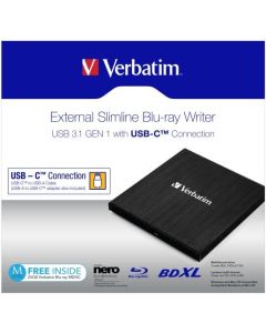 Verbatim MOBILE BLU-RAY REWRITER USB TYPE C