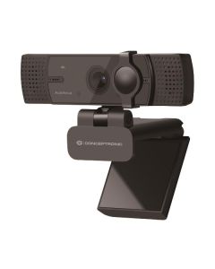 Conceptronic WEBCAM 4K 8.3MP AUTOFOCUS CON DOPPIO MICROFONO, 120° GRANDANGOLO