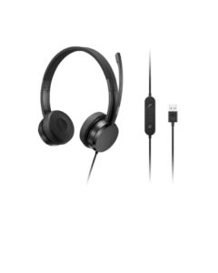 Lenovo Cuffie sovrauricolari stereo con cavo Lenovo USB-A