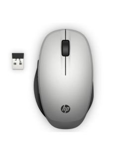 HP Inc HP Dual Mode Silver Mouse 300