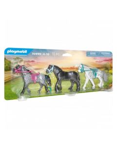 PlayMobil 3 cavalli: Frisone, Knabstrupper e Andaluso