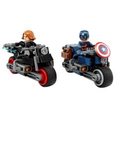 Lego LEGO MARVEL - Motociclette di Vedova Nera e Captain America