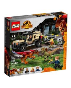 Lego Trasporto del Piroraptor e del Dilofosauro