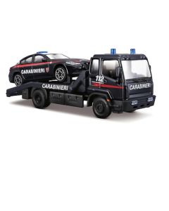 Burago Burago - Carro attrezzi carabinieri  con auto