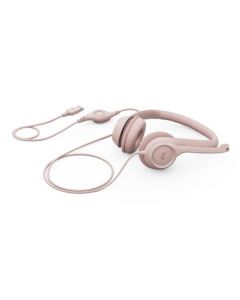 Logitech CUFFIA H390 USB CABLATA - ROSA