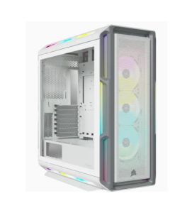 Corsair iCUE 5000T RGB Tempered Glass Mid-Tower ATX PC Case   White