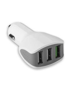 Celly CC3USBTURBO - 3 USB-A Car Charger 22W