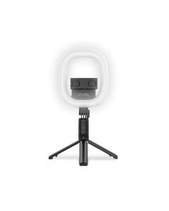 Celly CLICKRINGBT - Portable Tripod With Ring Light