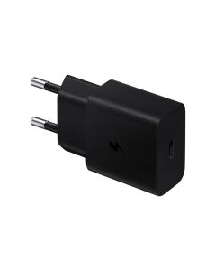 Samsung CHARGER 15W TYPEC BLACK CON CAVO