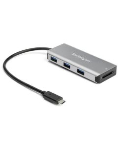 Startech Hub USB-C a 3 porte con lettore per schede SD