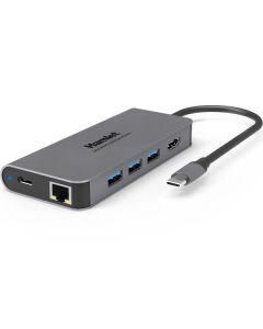 Hamlet HDKC-PD200  USB-C PD 87W + 3USB+HDMI+LAN
