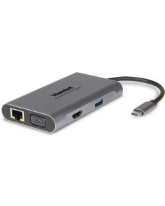 Hamlet HDKC-PD400V  USB-C PD 85W + 3USB+HDMI+VGA+LAN