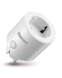 Hamlet HIOT-SPL16M  Presa Smart Wi-Fi 16A con misuratore consumi energetici