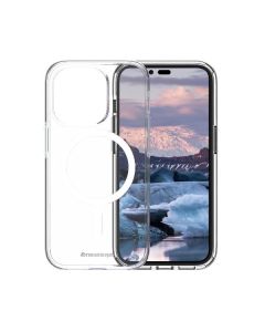 Dbramante 1928 Iceland Pro - Custodia per iPhone 14 Pro in 100% Plastica Riciclata - Trasparente