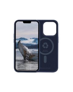 Dbramante 1928 Monaco - Custodia per iPhone 14 Pro in Plastica Riciclata - Blu