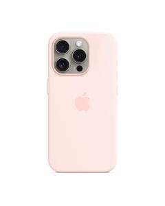 Apple Custodia MagSafe in silicone per iPhone 15 Pro Max - Rosa confetto