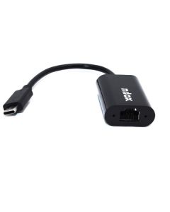 Nilox ADATTATORE USB-C M - CONNETTORE RJ45 F PER RETI GIGABIT