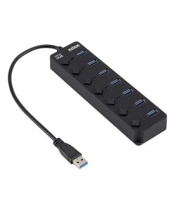 Nilox HUB 7 PORTE USB 3.0 CON SWITCH