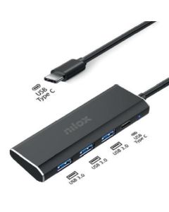 Nilox Hub USB-C 4 porte - 3 USB-A 1 USB-C