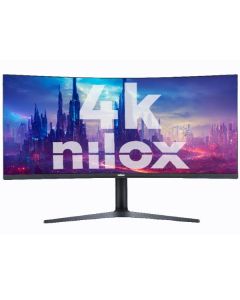Nilox Monitor Gaming 34 , UltraWide QHD, 144Hz, 2 HDMI, 2 DP, 1ms,