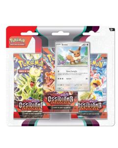 Pokemon Pokémon - Blister 3 Bustine + 1 Card - Scarlatto & Violetto 03