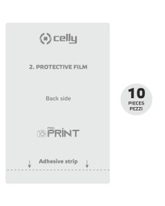 Celly PROPRINT - Pellicola personalizzabile per il retro del proprio smartphone