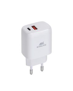 Rivacase Caricatore da Parete -20W PD USBC+A